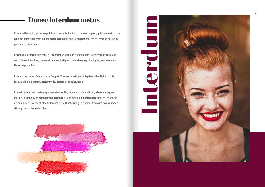 Catálogo para Cosmétología